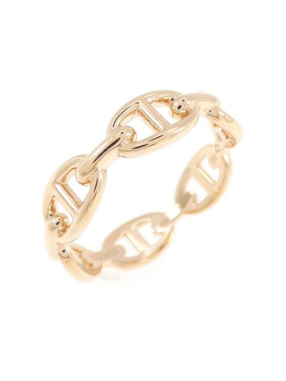 Hermes Chaine D'ancre Enchainee Ring